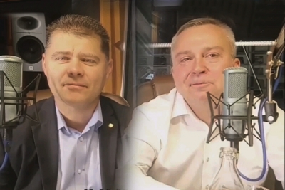 12.09.2020 - Gośćmi Śniadania w Radiu Nysa byli Radosław Roszkowski i Piotr Woźniak